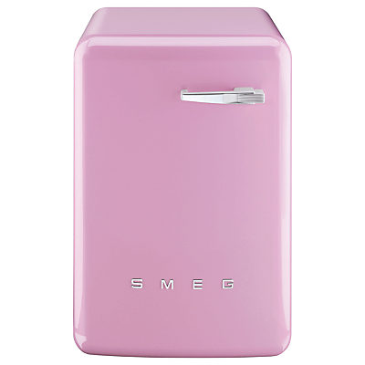 Smeg Slimline Freestanding Washing Machine, 7kg Load, A++ Energy Rating, 1400rpm Spin Pink Gloss Smeg Slimline Freestanding Washing Machine, 7kg Load, A++ Energy Rating, 1400rpm Spin Pink Gloss